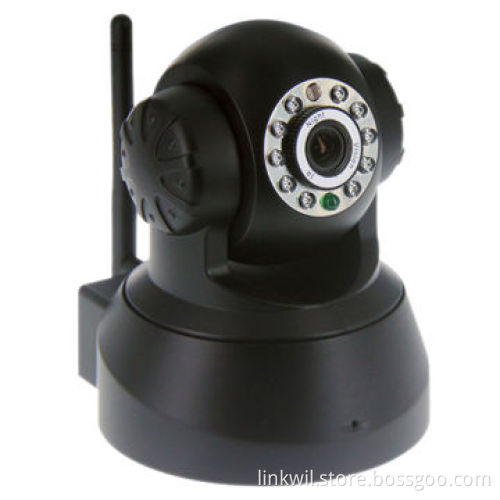 IP Security Camera, Supports Onvif, SD Card, Remote, WPS, Pan/Tilt and Two-way Audio